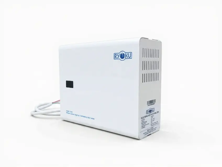 RYOKU 4kVA Voltage Stabilizer for upto 1.5 Ton AC | Digital Display | Wide Voltage Input 150V–270V