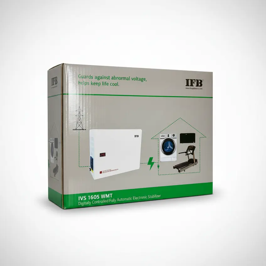 IFB IVS 1605 WMT 150-290V 15AMPS Voltage Stabilizer for Washing Machine & Air Conditioner Stabilizer