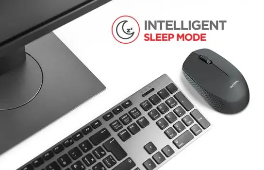 Intex Power+ 2.4GHz Wireless Mouse - Black