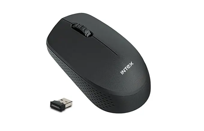Intex Power+ 2.4GHz Wireless Mouse - Black