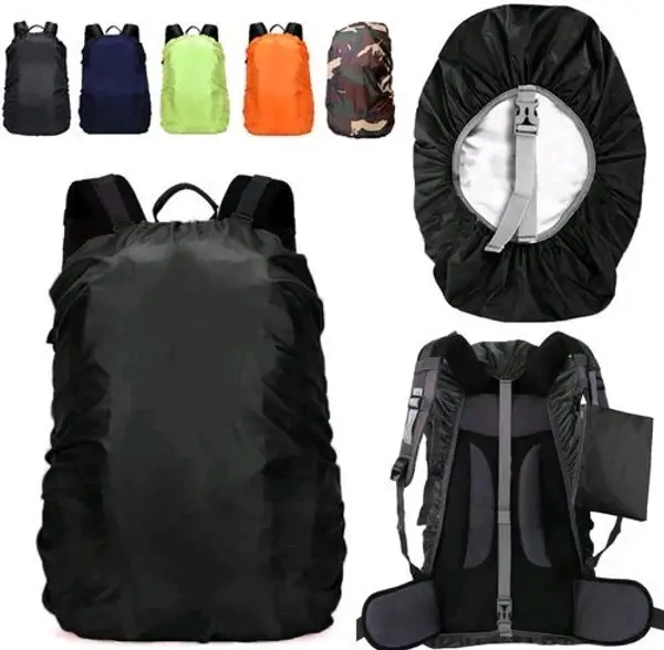Black Waterproof Outdoor Gear – Backpack Rain Coat & Jackets for All-Weather Protection