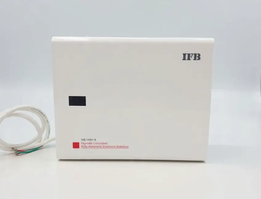 IFB IVS 1454A 130-305V Voltage Stabilizer (White, Metallic Finish)