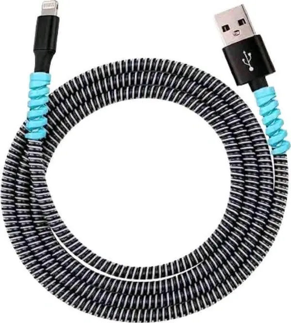 Spiral Cable Protector 1 Long And 4 Short