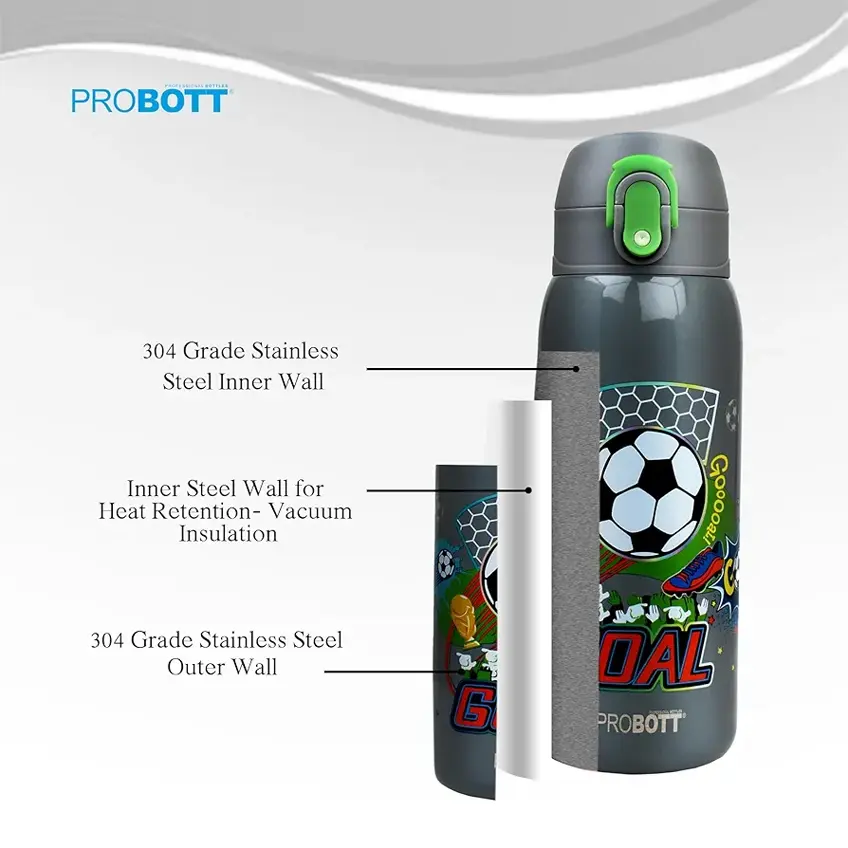 Probott Stainless Steel Kids Water Bottle