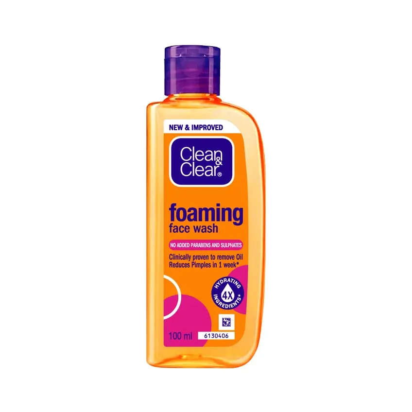 Clean & Clear Foaming Face Wash For Oily Skin