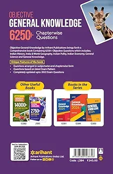 Objective General Knowledge 6250+