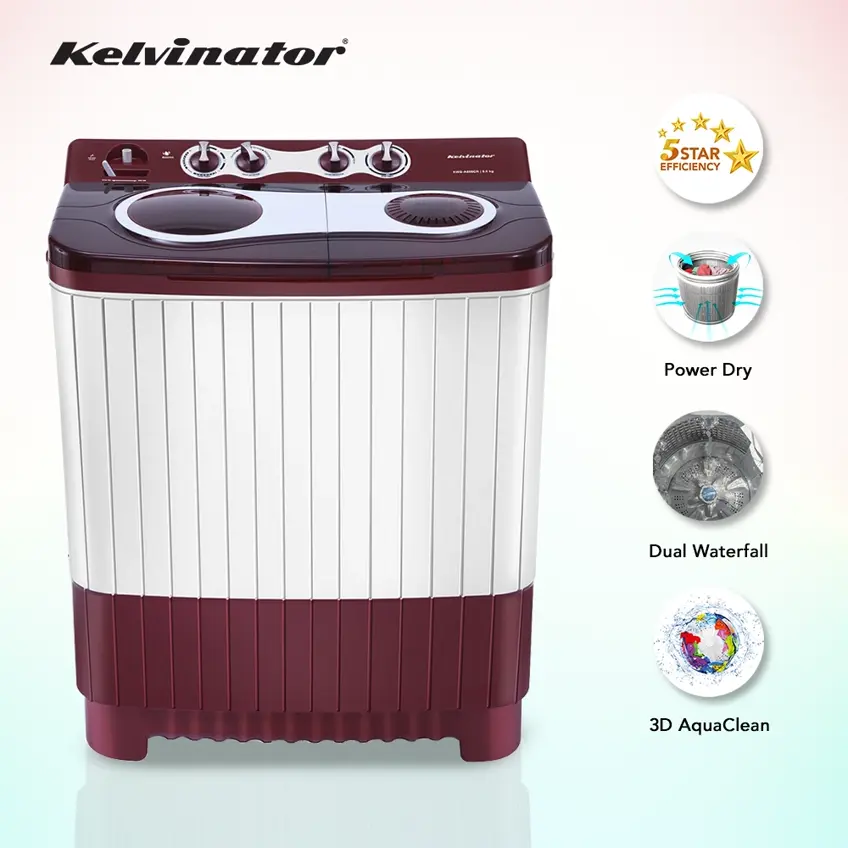 Kelvinator Washing Machine 8 KG Semi Automatic