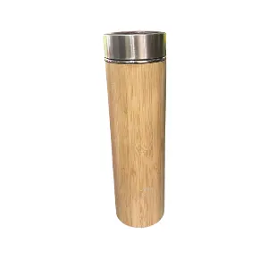 Bamboo Insulated Water Bottle