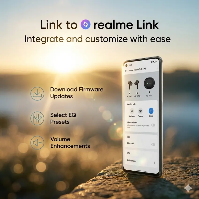 Realme Buds T100 (Black)